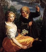 Vertumnus and Pomona Paulus Moreelse